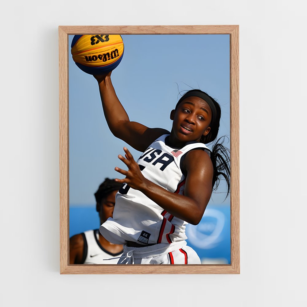 Poster Jackie young – affiche Basketball (vue 4)